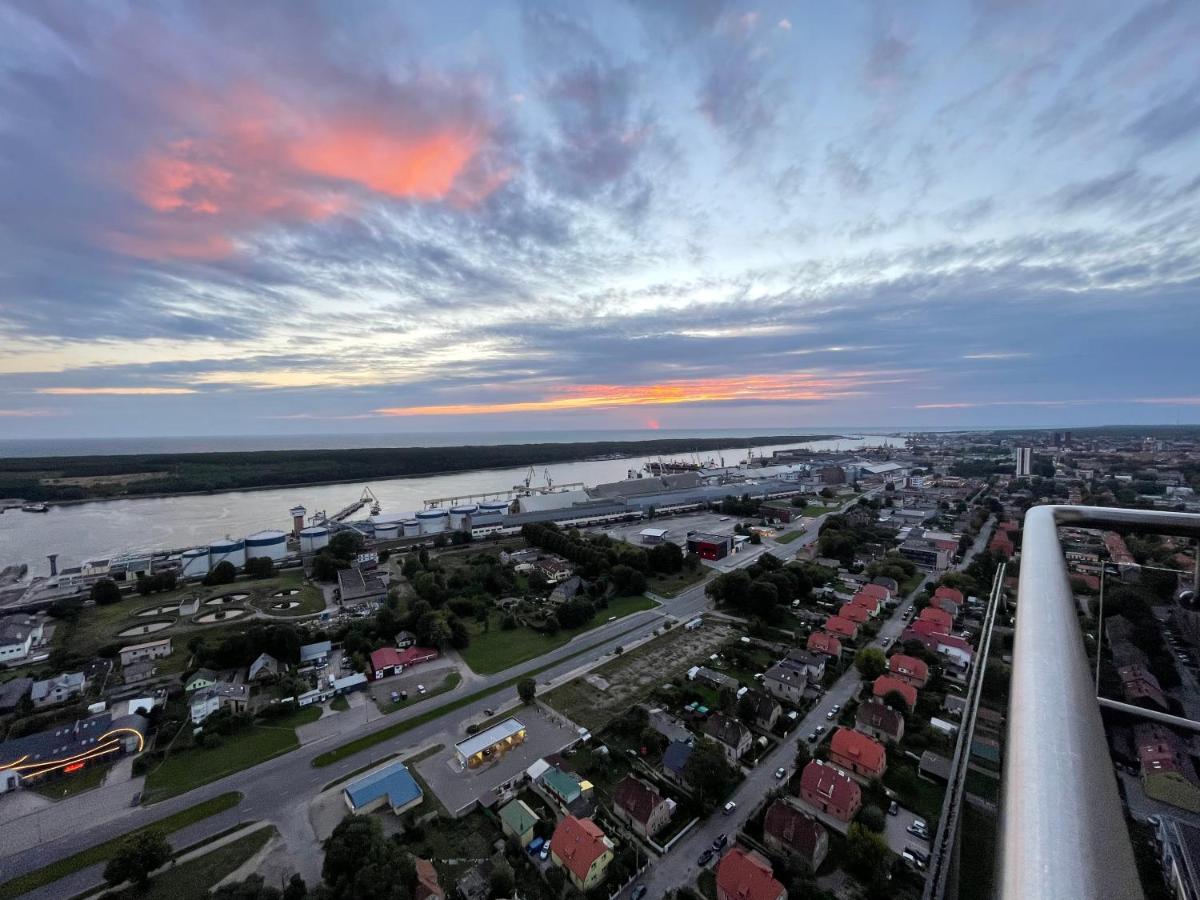 34 Floor At The Top Of The Baltic 克莱佩达 外观 照片