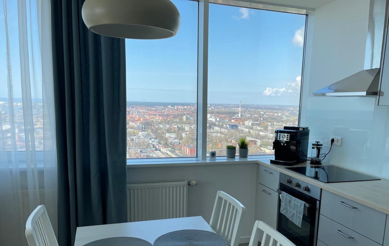 34 Floor At The Top Of The Baltic 克莱佩达 外观 照片